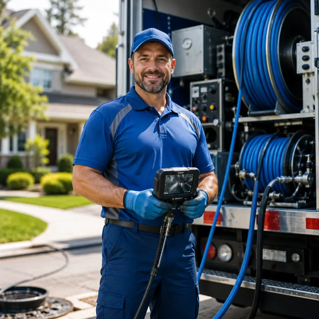 Local outdoor drain cleaning specialists in Newport, OH